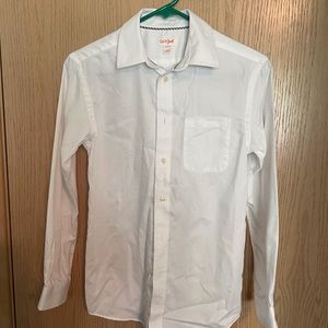 Boys white Cat&Jack button up size 12/14 L